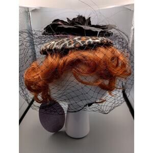 Angela & William Headband Hat - Animal Print